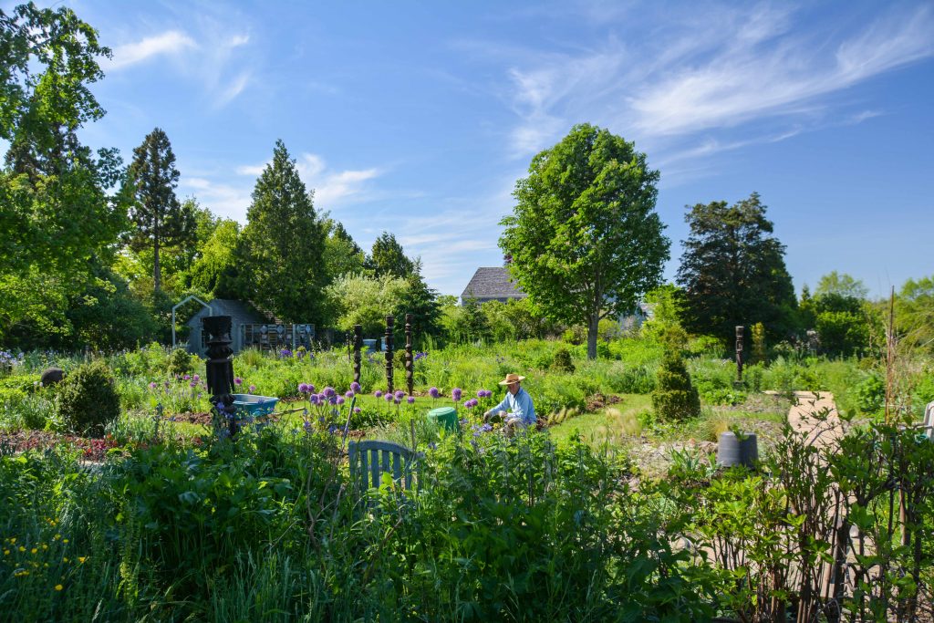 Sakonnet Garden. Little Compton, RI Designed and Maintained by John Gwynne and Mikel Folcarelli Photographic tour from Thinkingoutsidetheboxwood.com