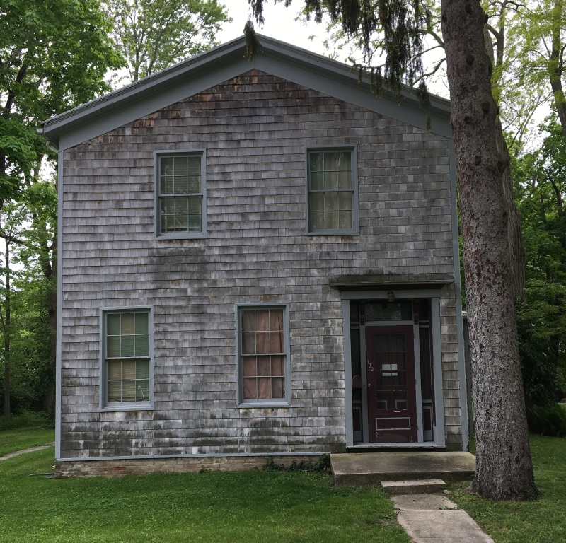 A ceder shake home in Yellow Springs, Ohio - More buildings at Thinking Outside the Boxwood