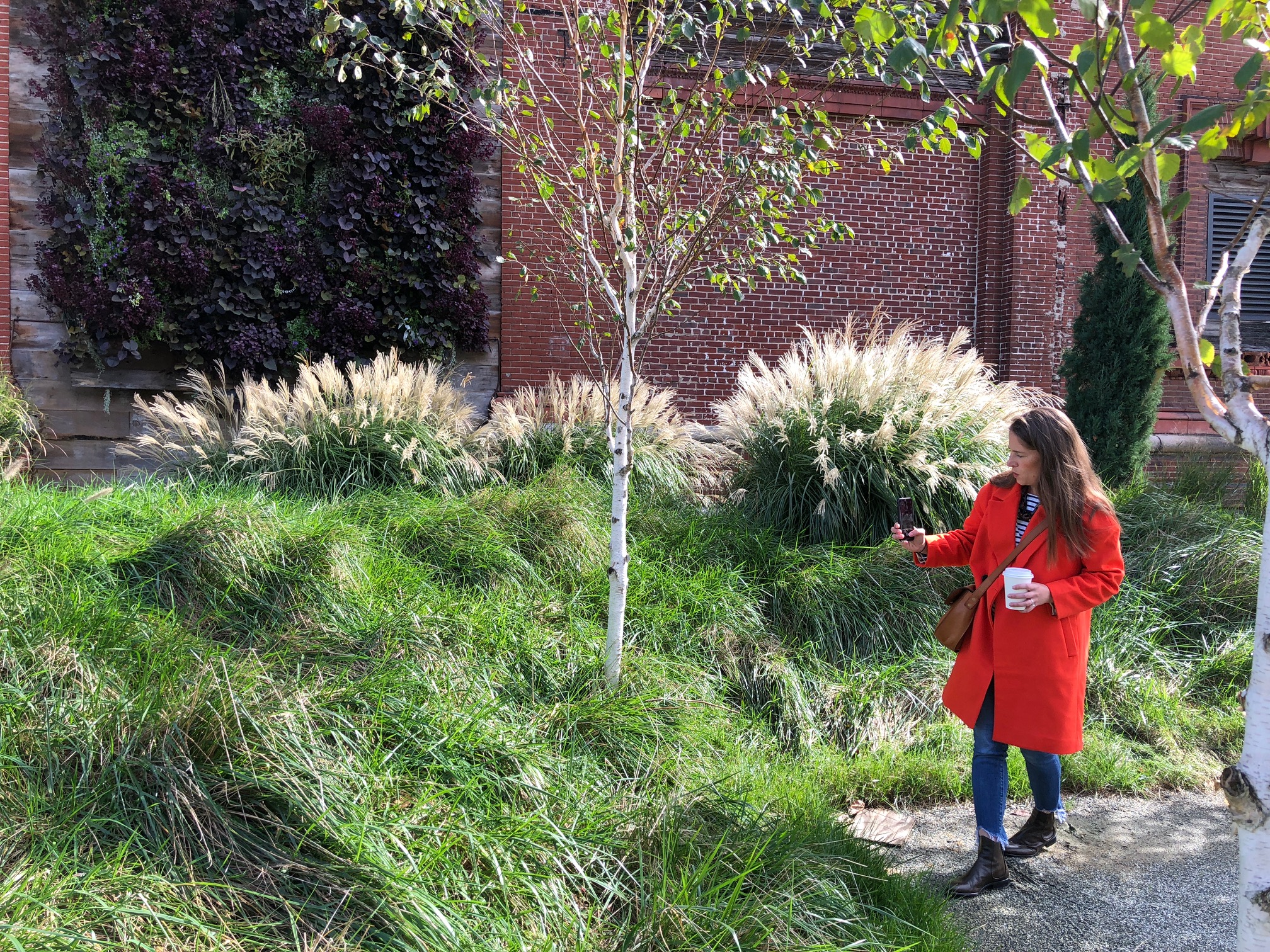 URBN home office garden plantings. Thinking Outside the Boxwood