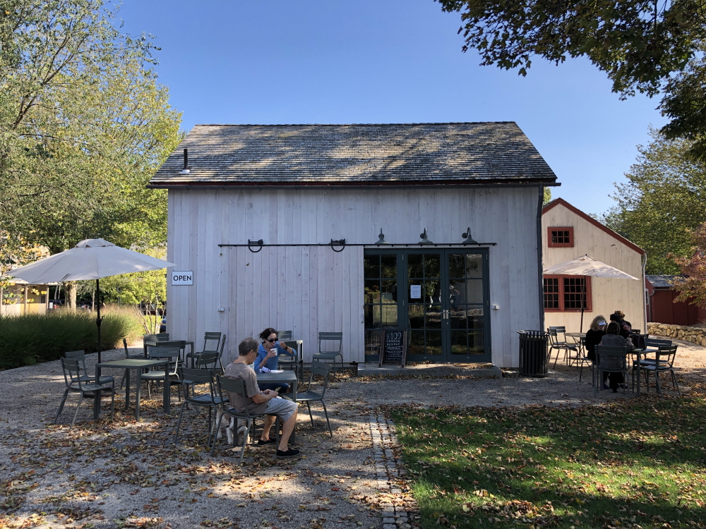 The Traveling Garden Designer: Kent Barns in Kent CT. A retail project uses gardens as a key element to tell the story of the space. More at Thinking Outside the Boxwood. 