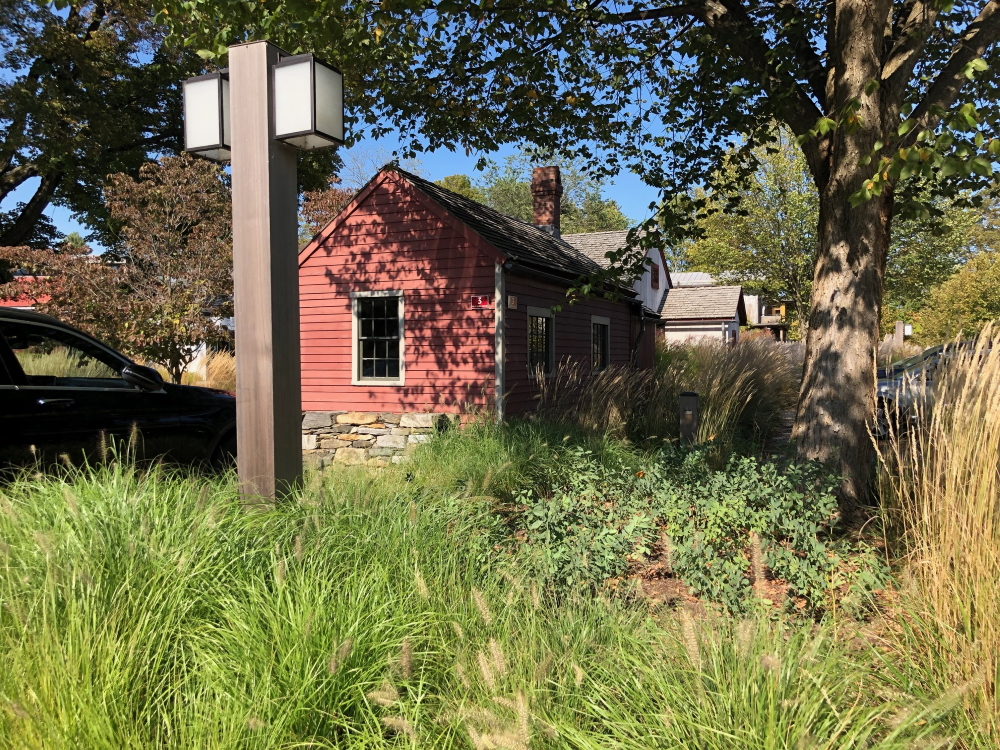 The Traveling Garden Designer: Kent Barns in Kent CT. A retail project uses gardens as a key element to tell the story of the space. More at Thinking Outside the Boxwood. 