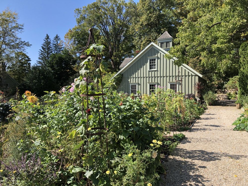 Touring Bunny Williams Garden in September, from Thinking Outside the Boxwood